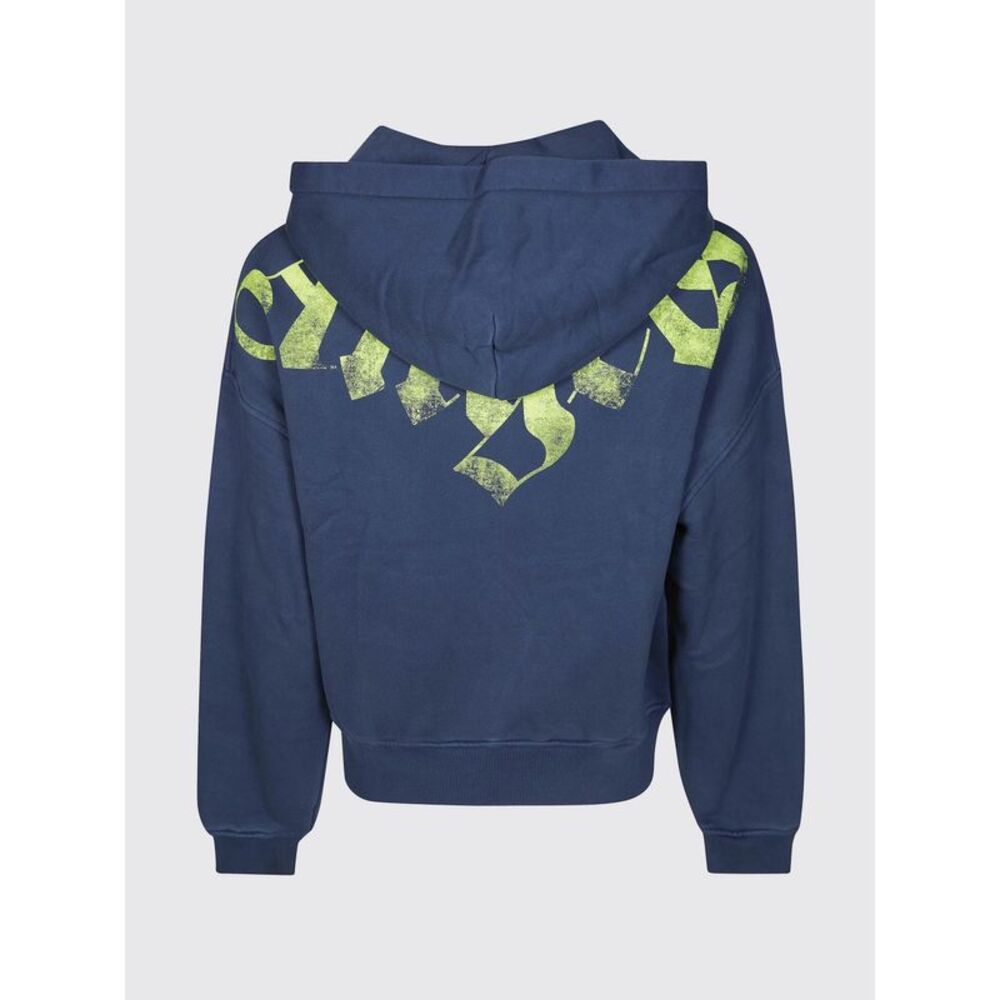 Palm Angels Sweatshirt Men Blue - Picture 3 of 3